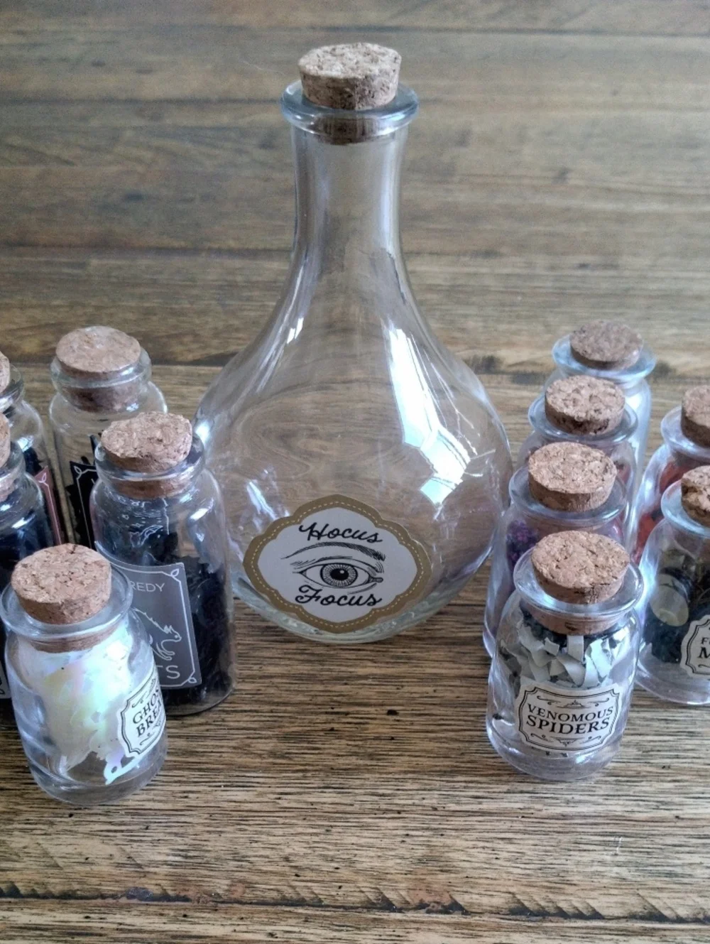 🦋 HALLOWEEN CORK BOTTLE BUNDLE 🦋